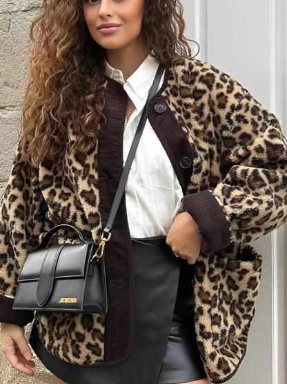 Emelia - Modische, große, warme Damenjacke