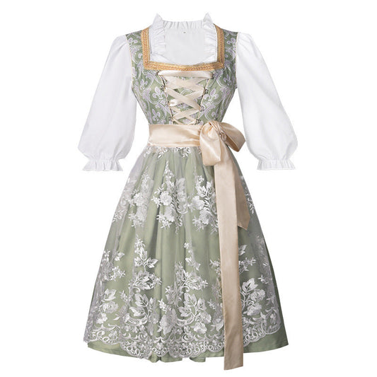 Ashlie - Traditionelles Damen-Oktoberfest-Outfit mit Schlitz