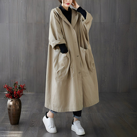 Anaëlle - Langer Trenchcoat für Damen