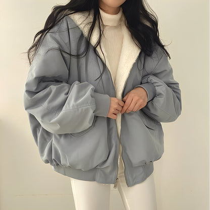 Mallaury - Warme Winterjacke mit lockerem Schnitt für Frauen