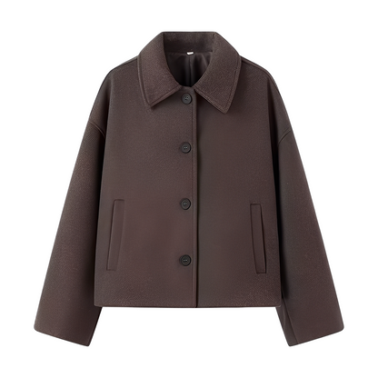 Evaline - Damenjacke mit Knöpfen und legerem Schnitt