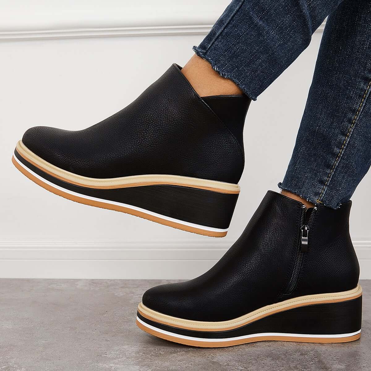 Danielle – Modische Plateaustiefel