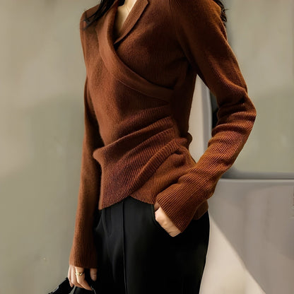 Yara - Eleganter Pullover mit langen Ärmeln für Frauen