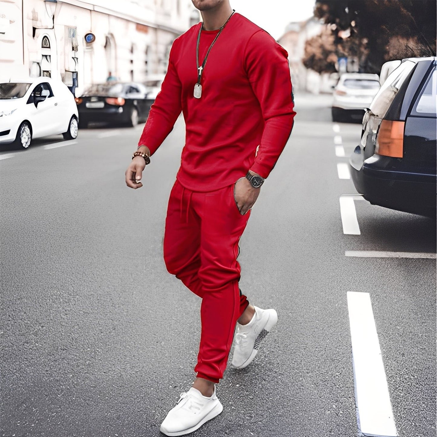 Ilyan - Pullover und Hose Trend für Herren definieren