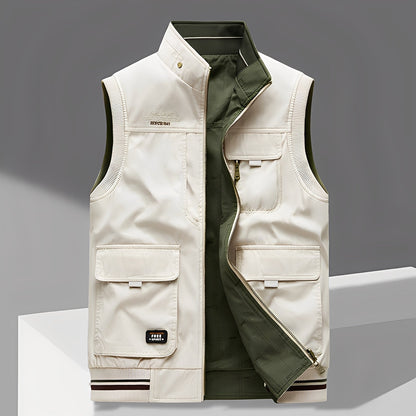 Géraud - Luxusweste mit vielen Taschen für Herren