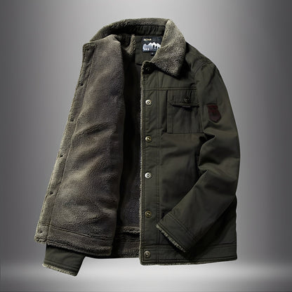 Theo - Moderne, dicke Jacke mit Fleecefutter für Herren