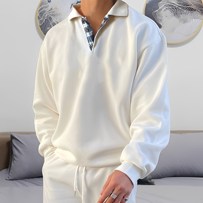 Colsen - Herrenpullover mit modernem Reißverschluss