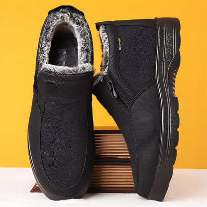 Konnor - Moderne Herren-Winterstiefel mit Fleece-Futter