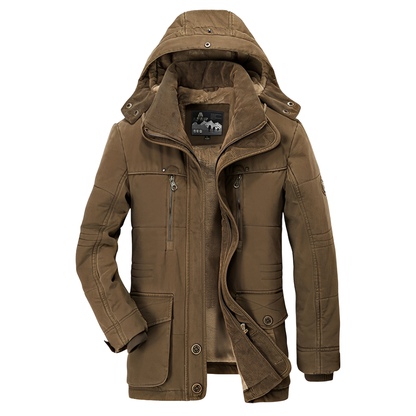 Harold - Herren-Winterjacke mit abtrennbarer Kapuze