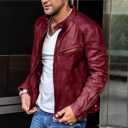 Dalton – Elegante Lederjacke Alle Jahreszeiten