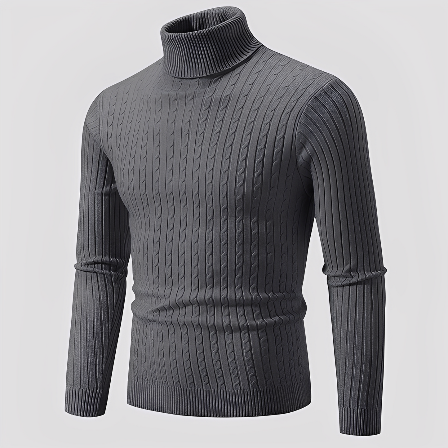 Devin - Zeitgemäßer Herren-Rollkragenpullover