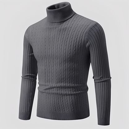 Devin - Zeitgemäßer Herren-Rollkragenpullover