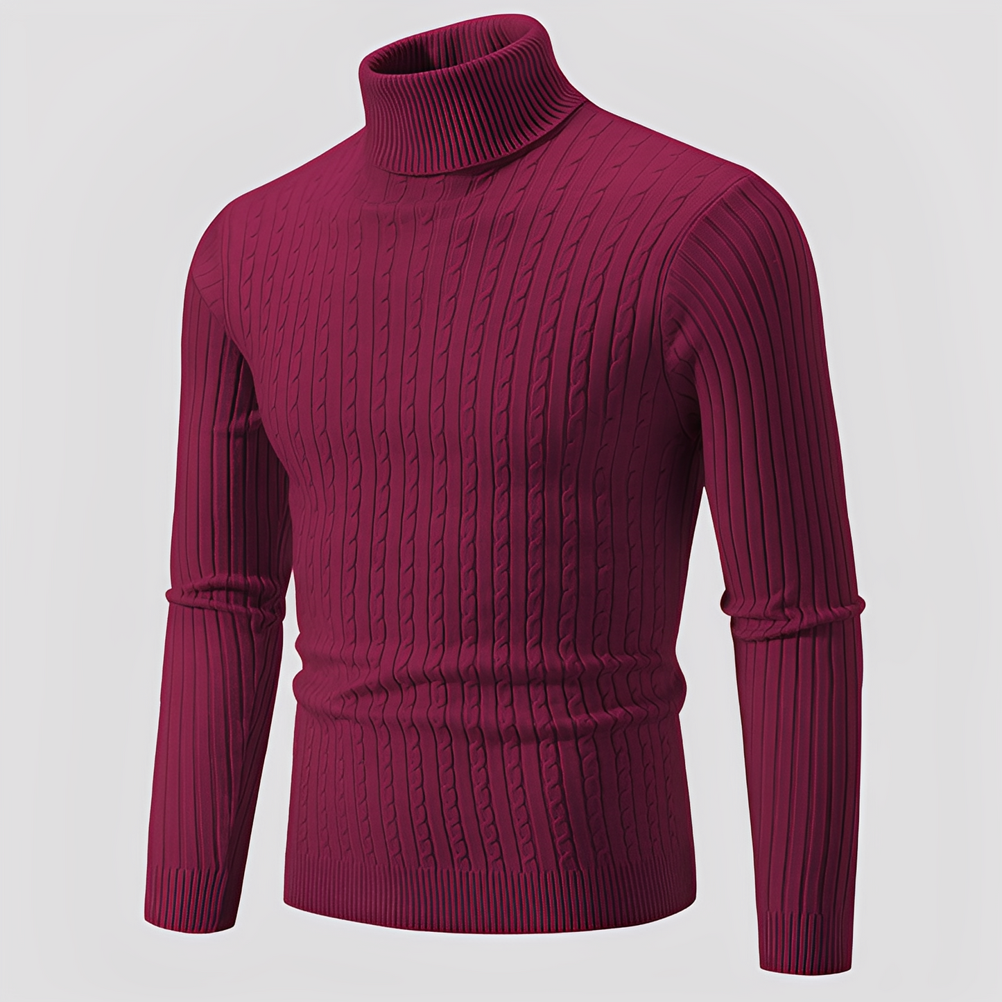 Devin - Zeitgemäßer Herren-Rollkragenpullover
