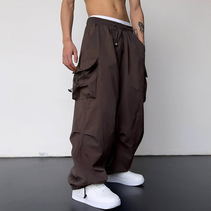 Kaleb - Trendige Baggy-Cargohose für Männer