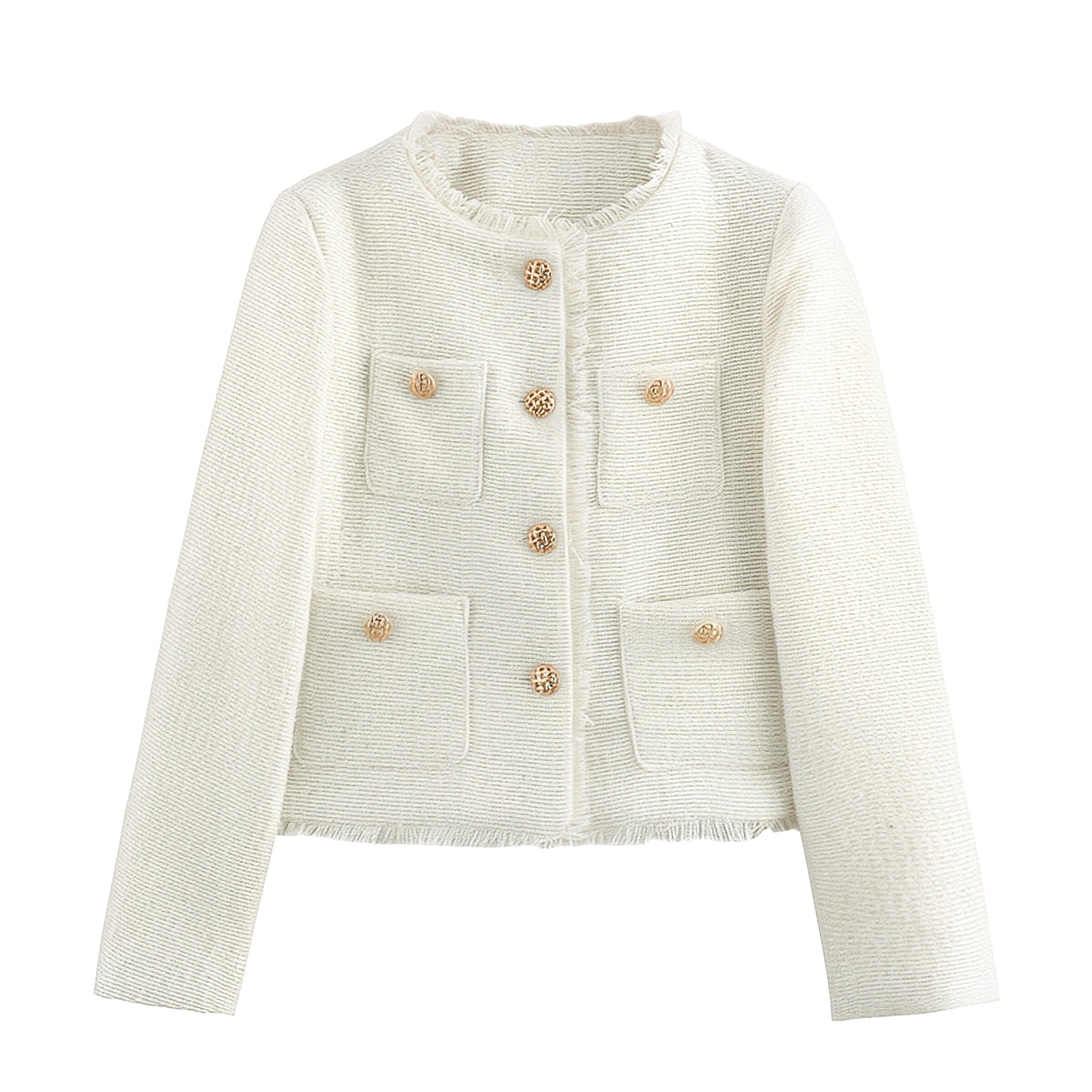 Muriel - Lässiger Blazer mit Knöpfen für Damen