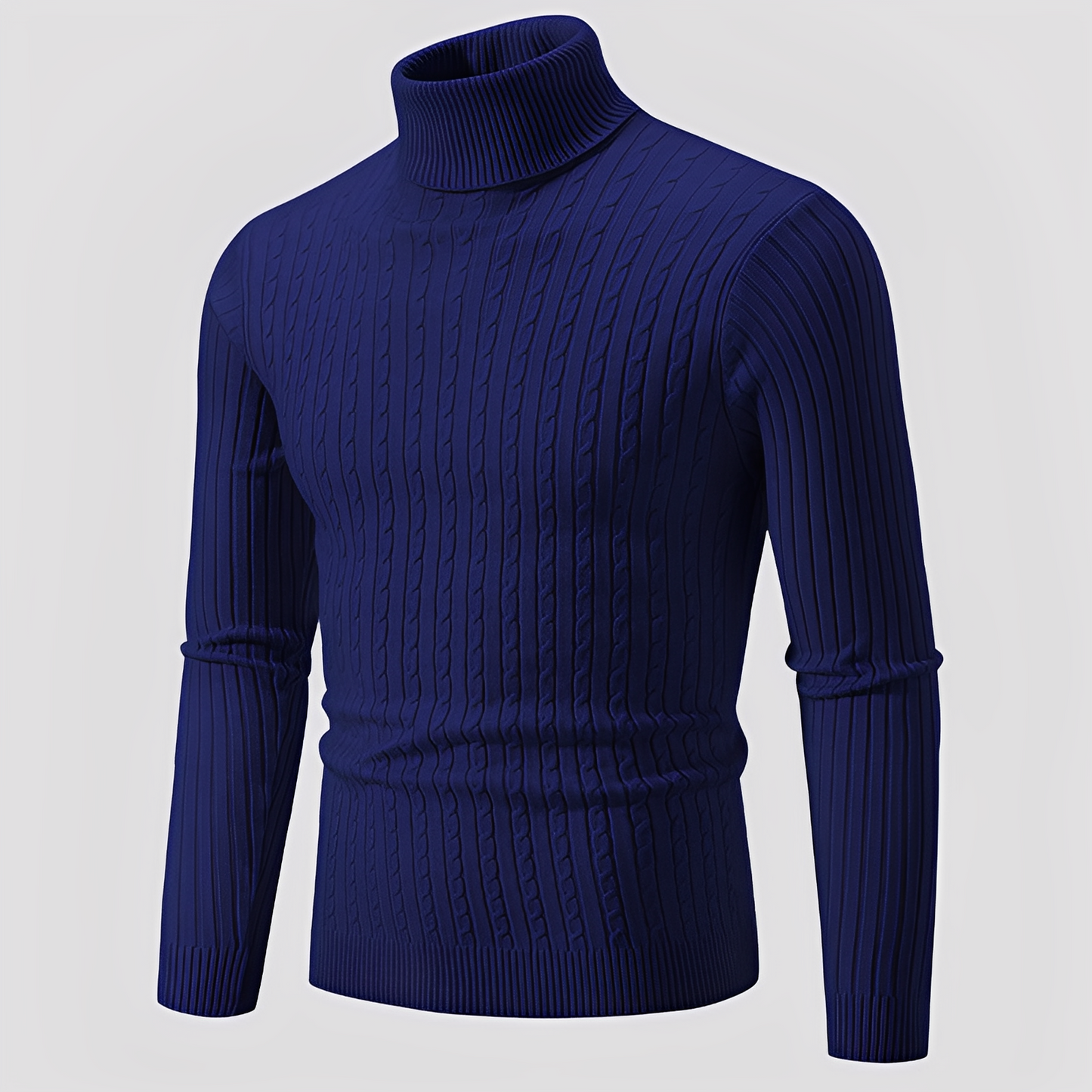 Devin - Zeitgemäßer Herren-Rollkragenpullover