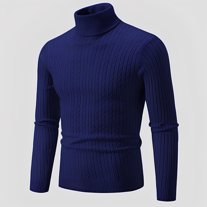 Devin - Zeitgemäßer Herren-Rollkragenpullover