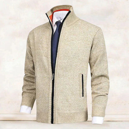 Saber – Cardigan mit Stehkragen
