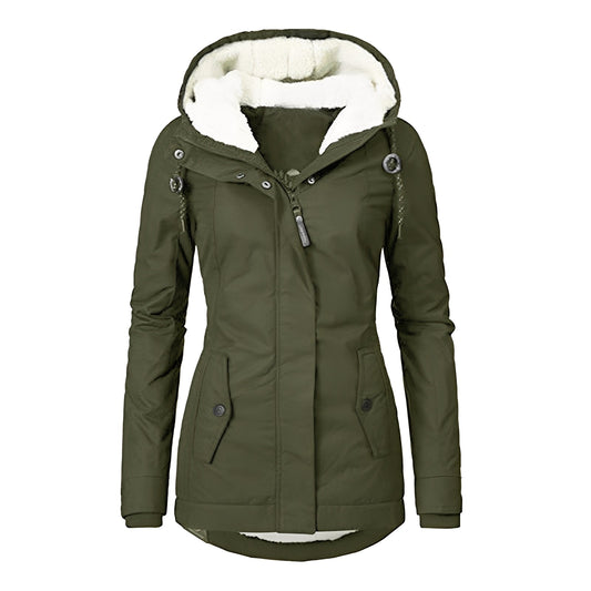 Earleen - Angenehme Damen-Sherpa-Fleecejacke