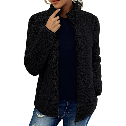 Larissa - Modische und warme Damen-Fleecejacke