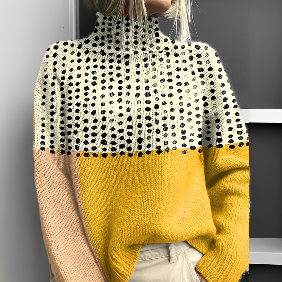 Olivia - Bequemer Rollkragenpullover für Damen