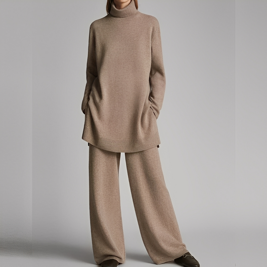 Mireille - Pullover und Winterhose lässige Frauen Ensemble