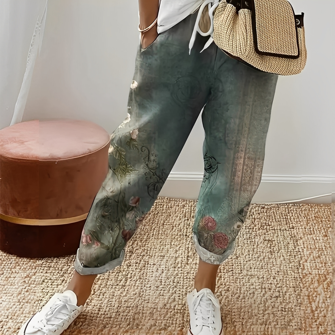 Jacinthe - Bequeme Hose mit Kordelzug für Damen