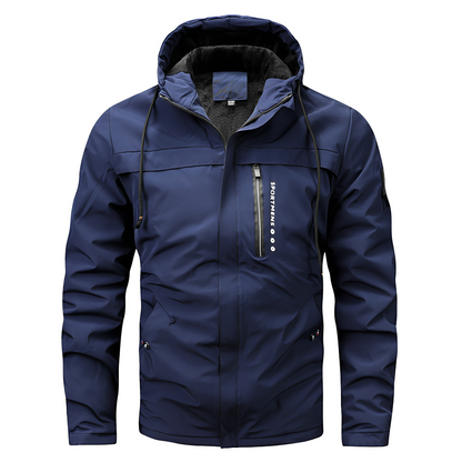 Karl - Vielzweck Herren-Fleecejacke mit Kapuze