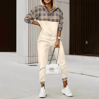 Hollie - Damen-Trainingsanzug mit Reißverschluss im aktuellen Stil