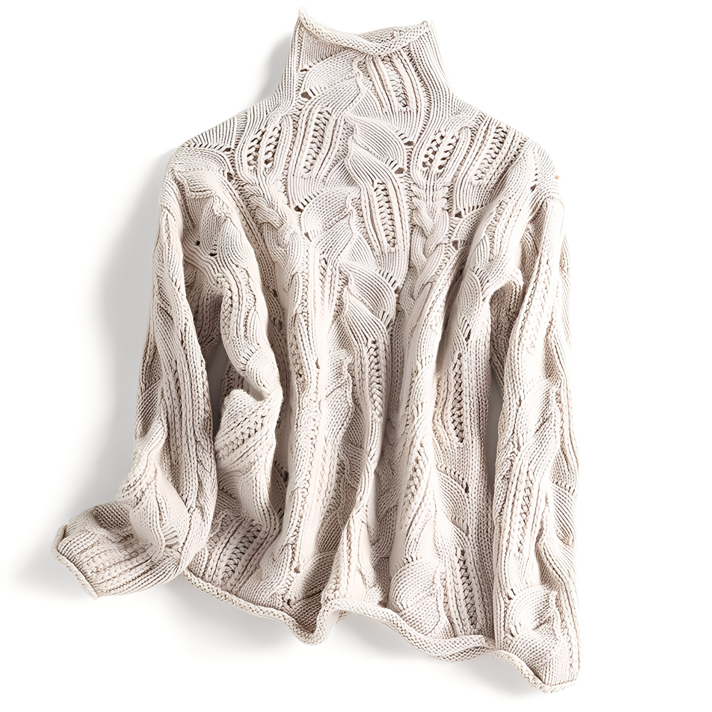 Remy - Damenkaschmirpullover mit besonderen Details