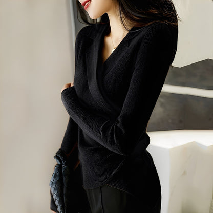 Yara - Eleganter Pullover mit langen Ärmeln für Frauen