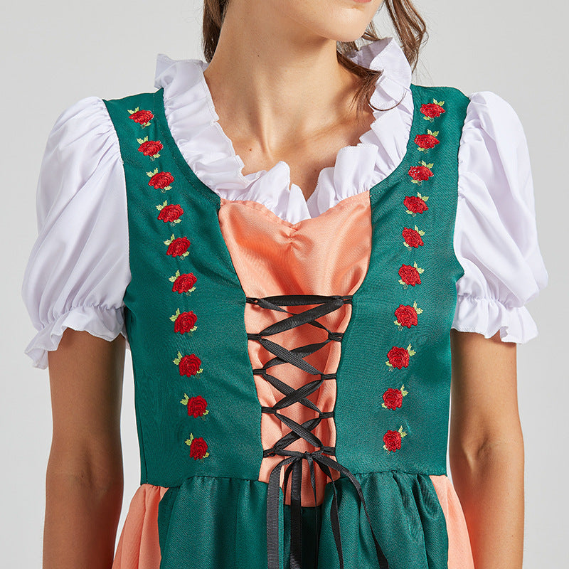 Kathryn - Traditionelles Oktoberfest-Dirndl-Midikleid für Damen