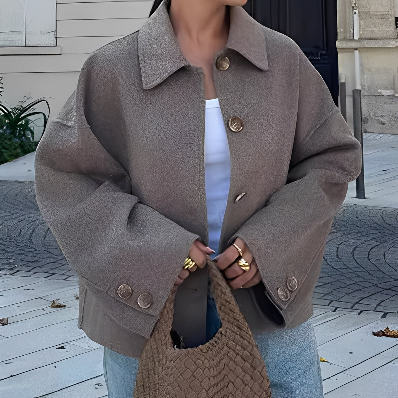 Patricia - Elegante Damenjacke mit lockerem Revers