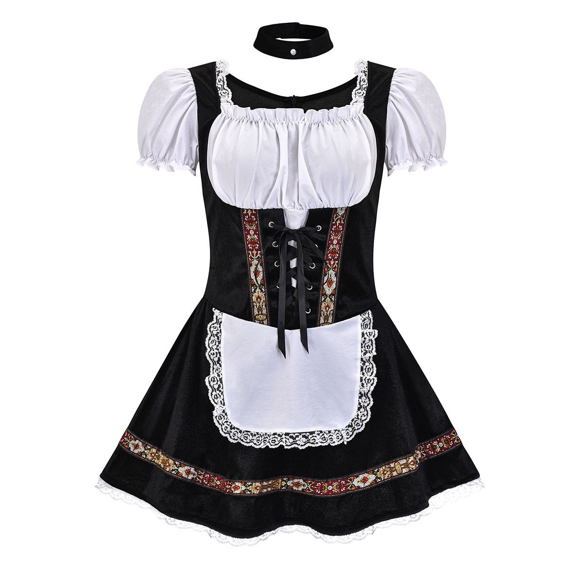 Delphia - Modisches kurzes Frauen-Dirndl fürs Oktoberfest