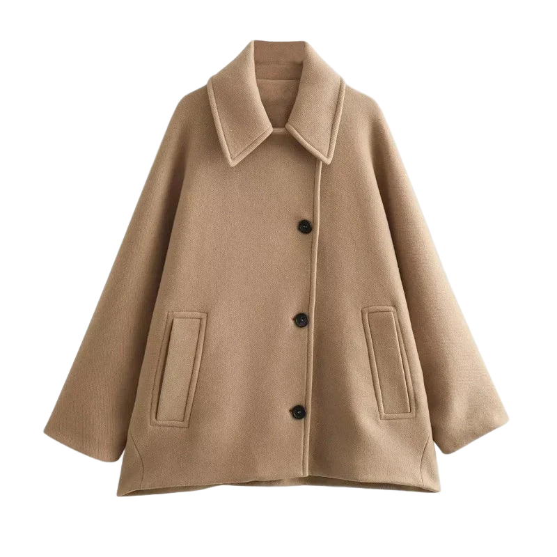 Jessy – Beige Übergangsjacke für Damen