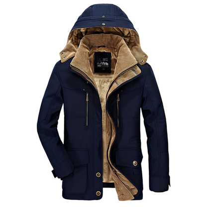 Harold - Herren-Winterjacke mit abtrennbarer Kapuze