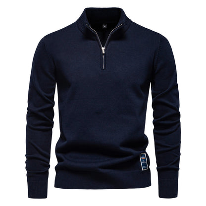 Caelum - Komfortabler Slim-Fit-Strickpullover für Herren