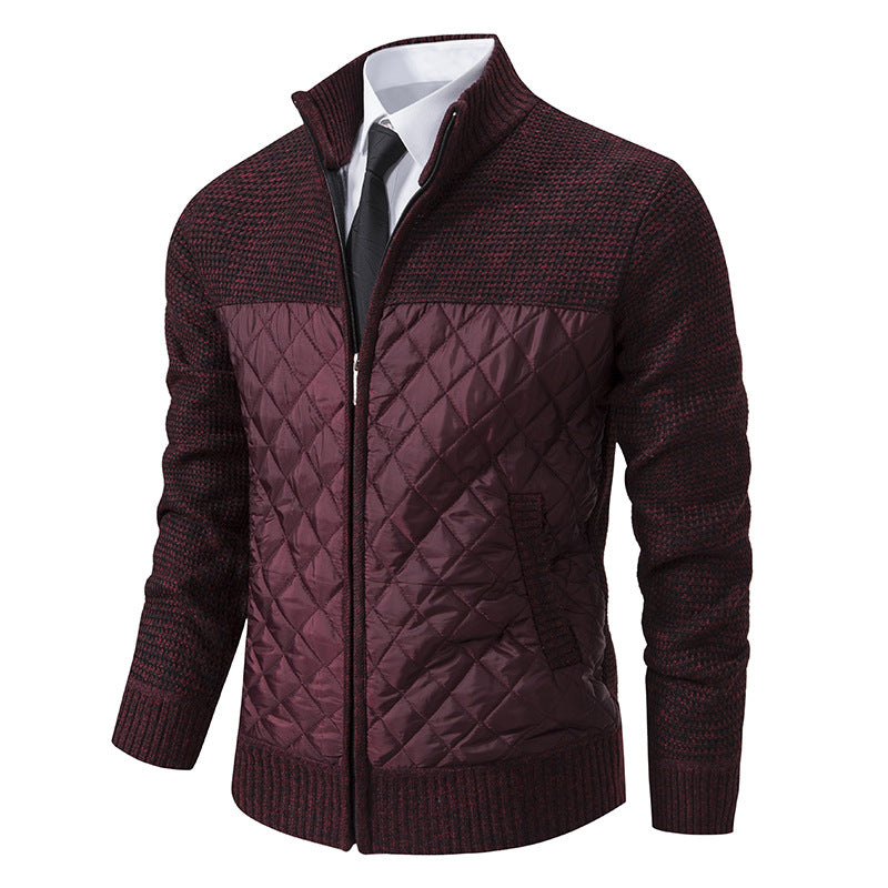 Denton - Modische und warme Jacquard-Twill-Jacke für Herren