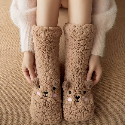 Caelie - Stylische, weiche, dicke Fleece-Socken für Damen
