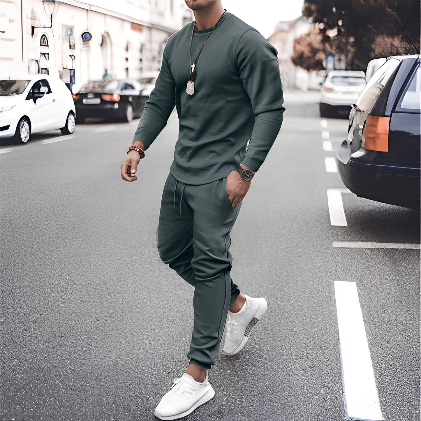 Ilyan - Pullover und Hose Trend für Herren definieren