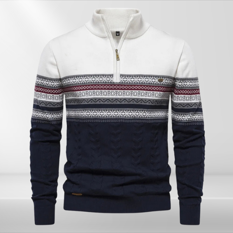 Rudy – Eleganter Retro-Herrenpullover
