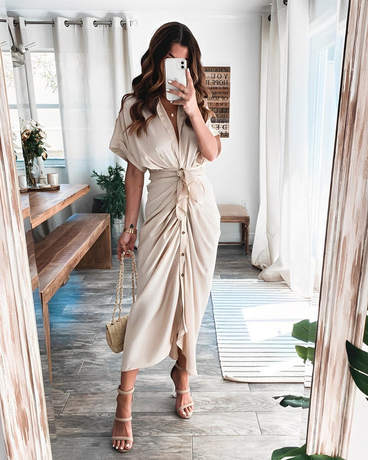 Antoinette - Elegantes langes Kleid für Frauen