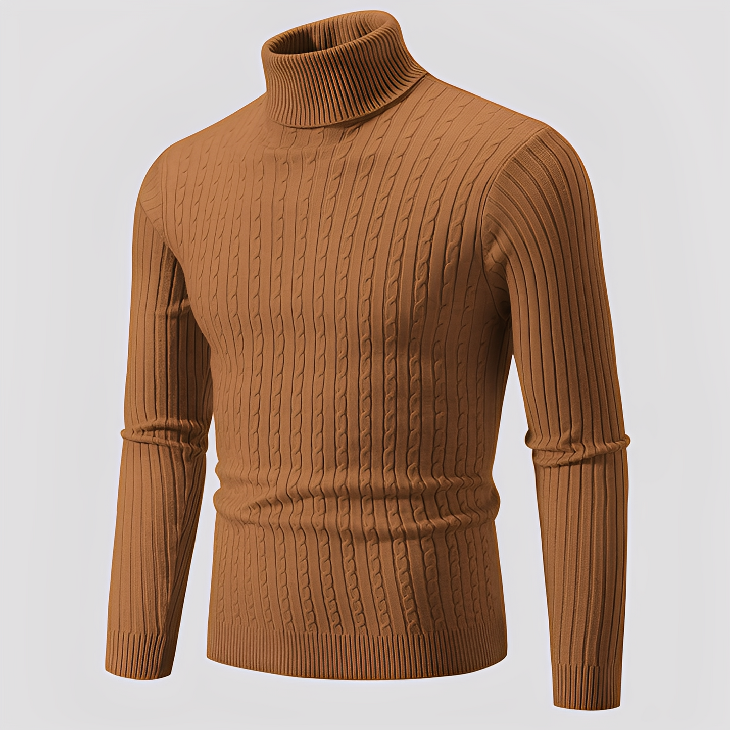 Devin - Zeitgemäßer Herren-Rollkragenpullover