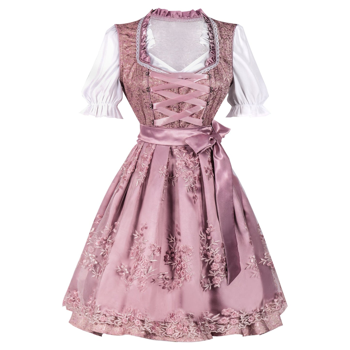 Rachael - Traditionelles Oktoberfest-Dirndl mit Schleife für Damen