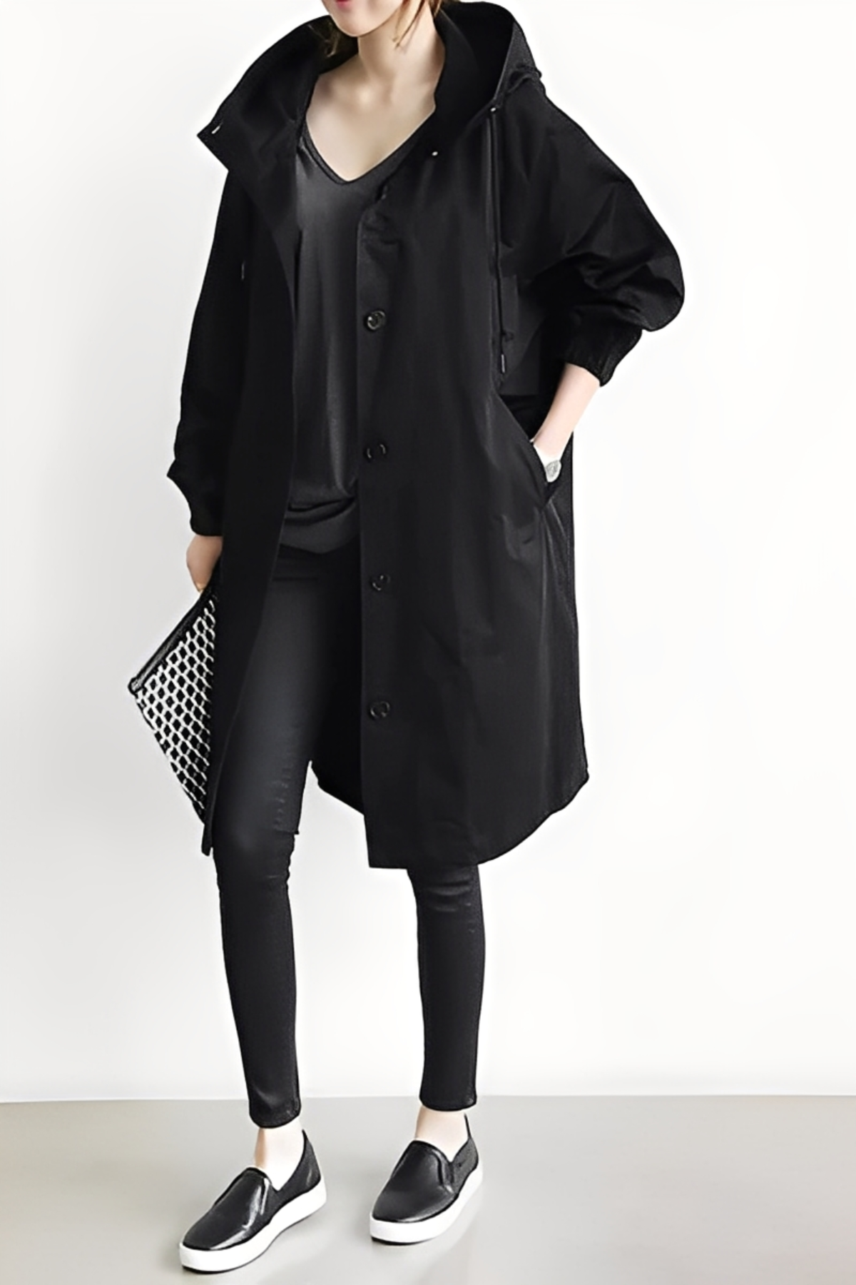 Evy - Dünner und eleganter Regenmantel für Frauen