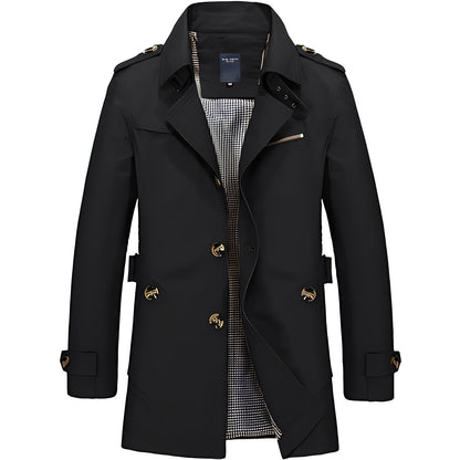 James - Moderner Herren-Trenchcoat