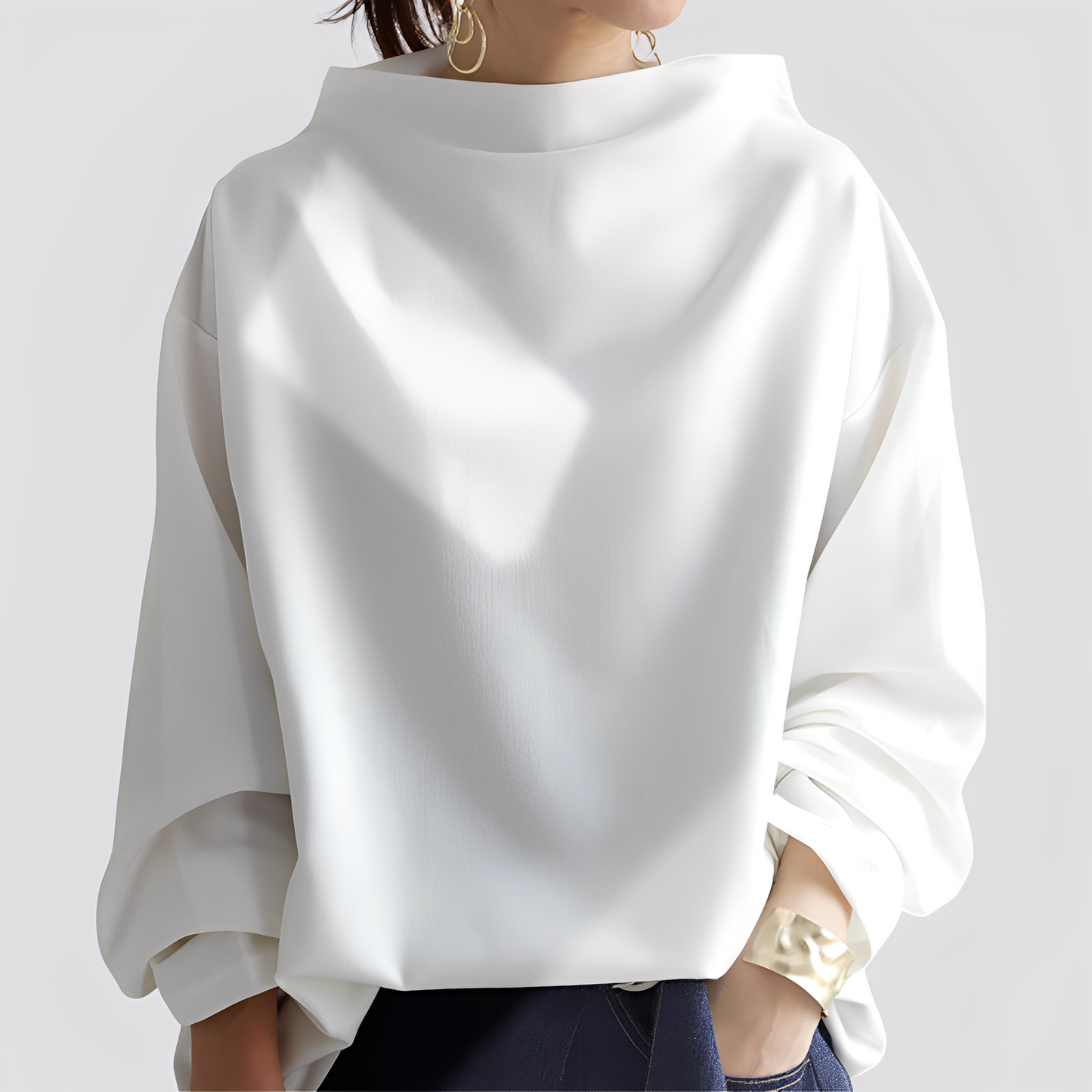 Romayne - Stilvoller Damen-Rollkragenpullover