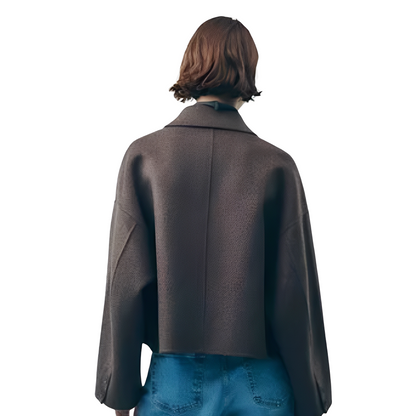 Evaline - Damenjacke mit Knöpfen und legerem Schnitt