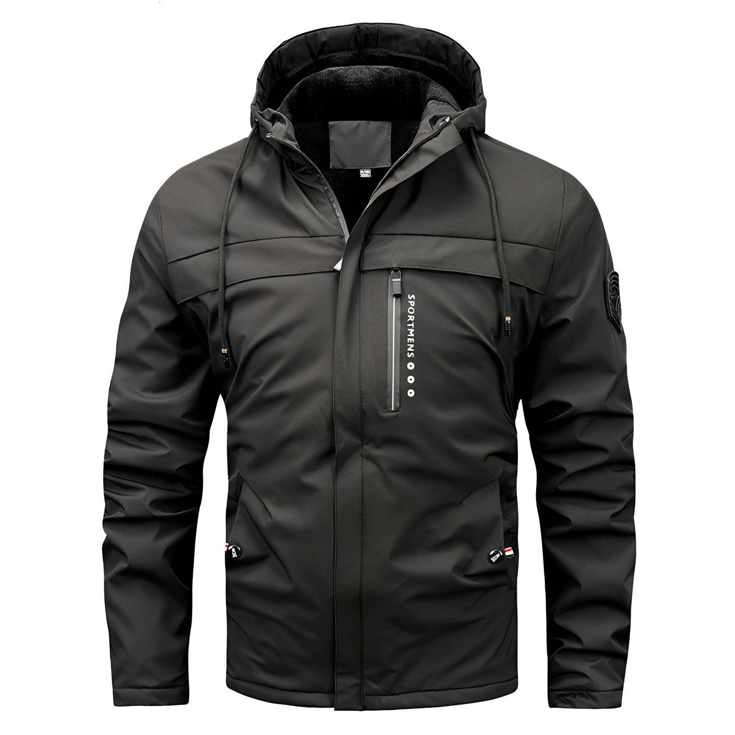 Karl - Vielzweck Herren-Fleecejacke mit Kapuze