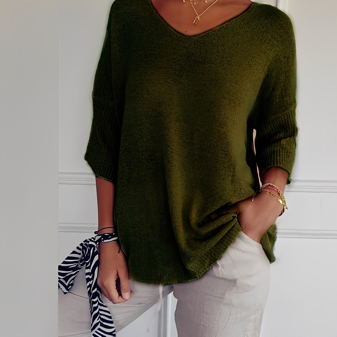 Mélodie - Lockerer und eleganter Pullover für Frauen